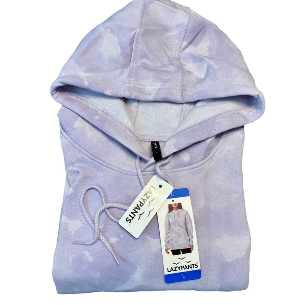 LazyPants Women's Hoodie Fleece Oversized Size Large NWT - Picture 2 of 12